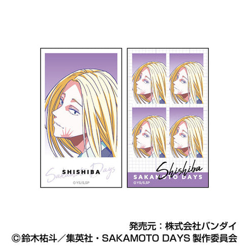 『SAKAMOTO DAYS』メモリーカットステッカー IDphoto レタコレ【BOX】